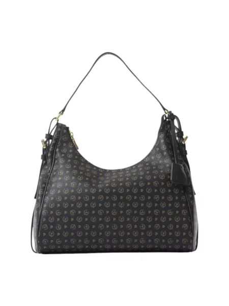 Torebka Pollini skórzana czarna