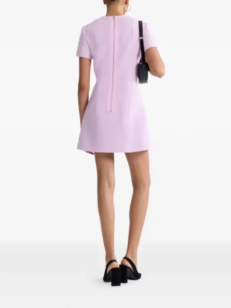 Rochie mini Patou de costum roz