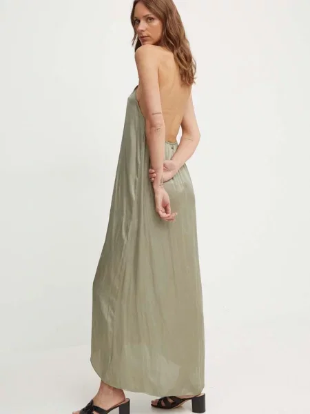 Сукня Pepe Jeans LILIANA midi розкльошена зелений