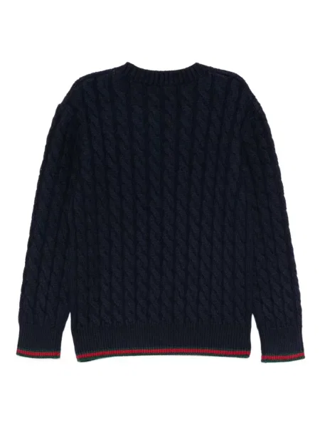Sweter dziecięcy Gucci niebieski