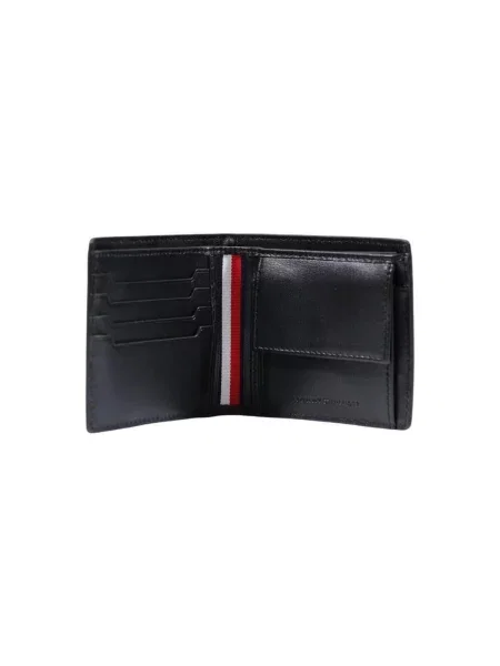 Tommy Hilfiger Pénztárca Th Soho Cc And Coin fekete