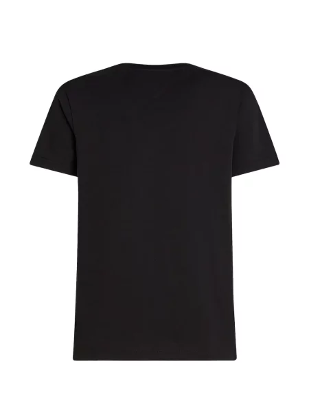 Tricou Tommy Hilfiger cu imagine negru