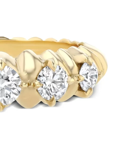 Пръстен Lizzie Mandler Fine Jewelry жълто