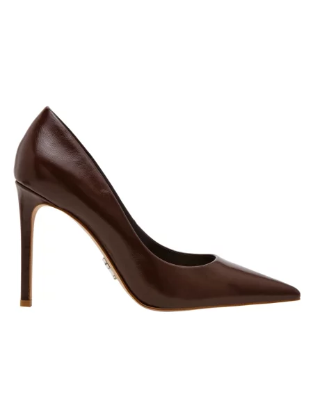 Czółenka Steve Madden skórzana brązowa