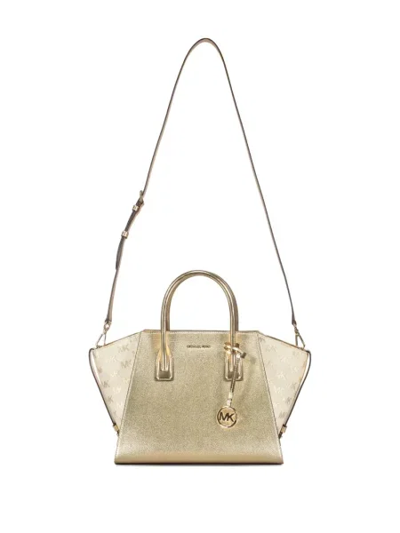 Geanta de piele Michael Kors din piele galben