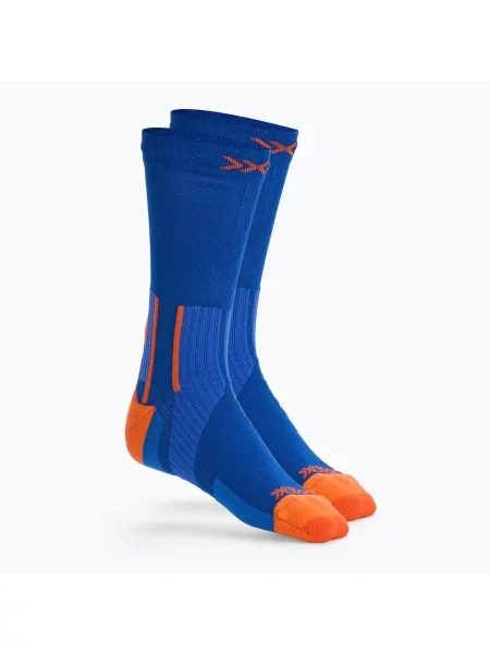 Шкарпетки X-Socks Run Perform Warm Crew twyce blue/orange сині