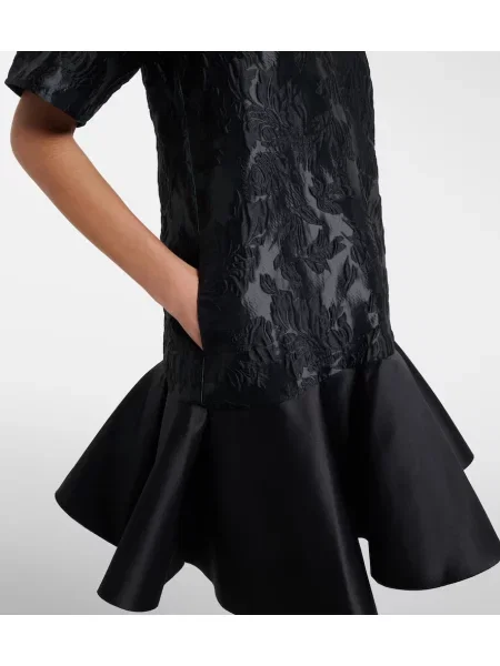 Rochie Ganni din satin negru