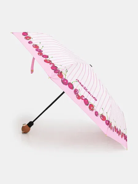 Parasol Moschino różowy
