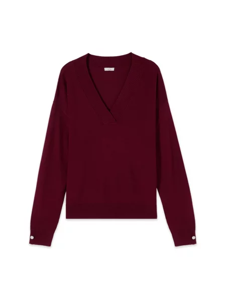 Sweter Oltre czerwony