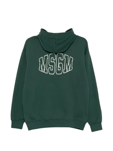 Bluza z kapturem dziecięca Msgm zielona
