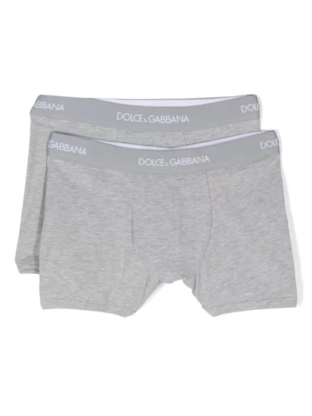 Bokserki dziecięce Dolce And Gabbana szare