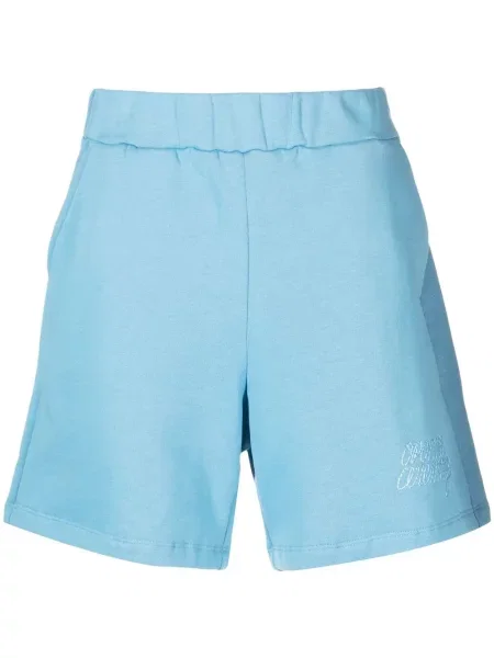 Pantaloni scurți Opening Ceremony cu broderie albastru