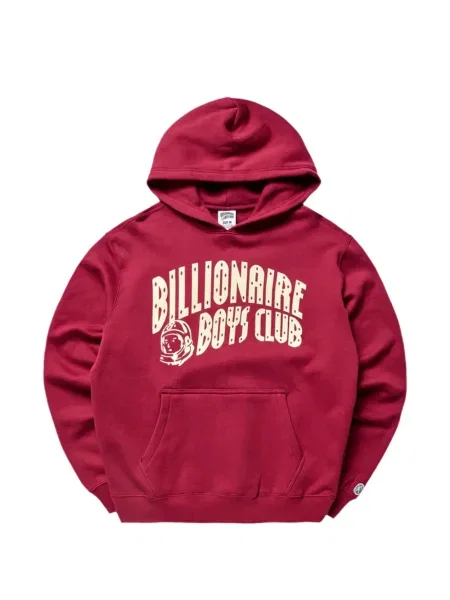 Bluza z kapturem dziecięca Billionaire Boys Club czerwona