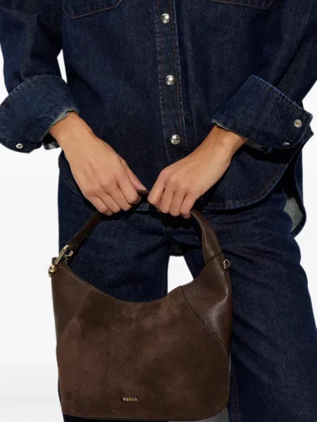 Geantă Furla maro