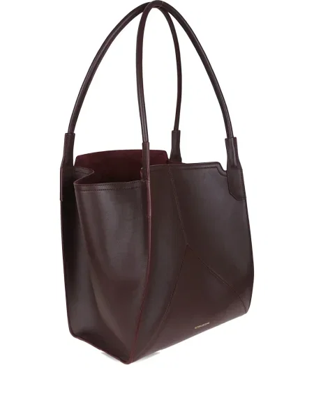 Geanta de piele Victoria Beckham din piele roșu