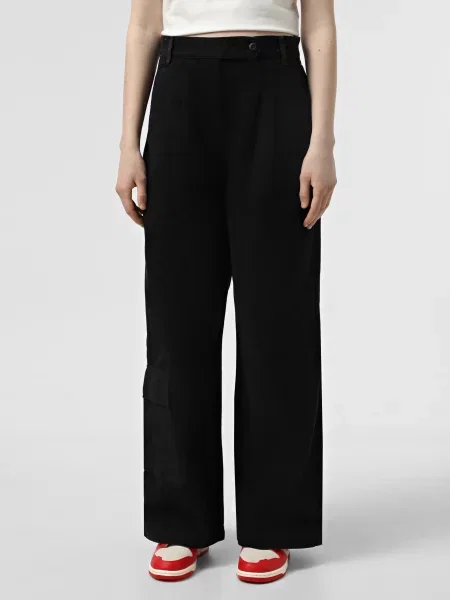 Карго Alpha Industries Wide Leg W чорний