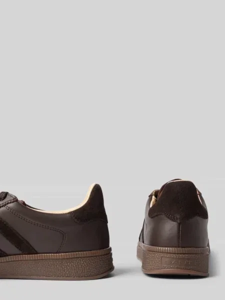Sneakersy ze skóry bydlęcej model Cuzima' Gant brązowe
