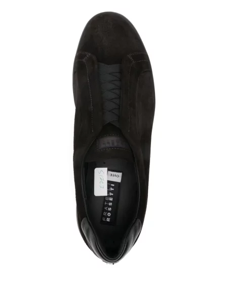 Szarvasbőr sneaker Fratelli Rossetti barna