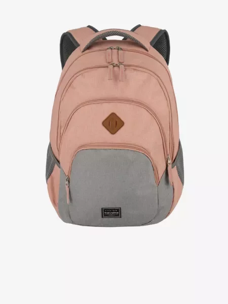 Travelite Basics Backpack Pink ροζ