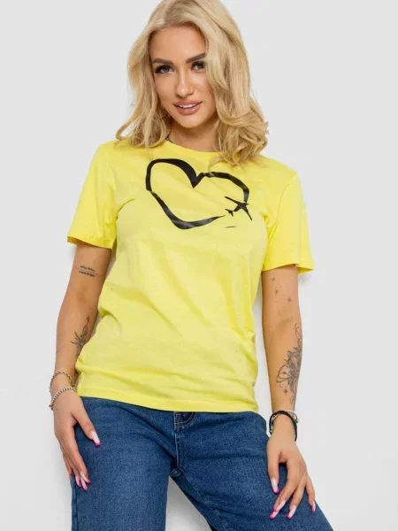 Футболка Ager жовтий