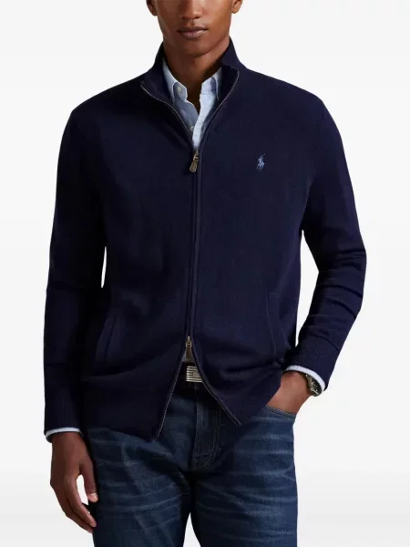 Μικρός κασκέτο Polo Ralph Lauren με χαμηλή μέση υφαίνω διαγωνίως πράσινο