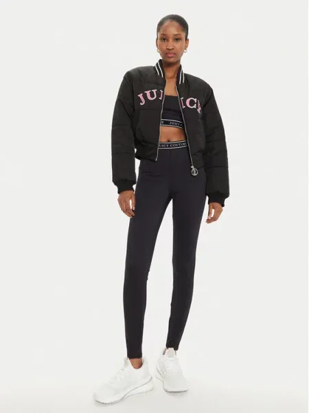 Juicy Couture Куртка бомбер Kelsey чорний