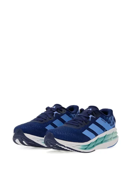 Sneakerși Adidas Campus cu imagine alergare din piele de căprioară negru