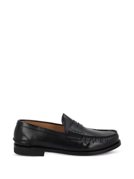 Chiloți Premiata din piele slip-on negru