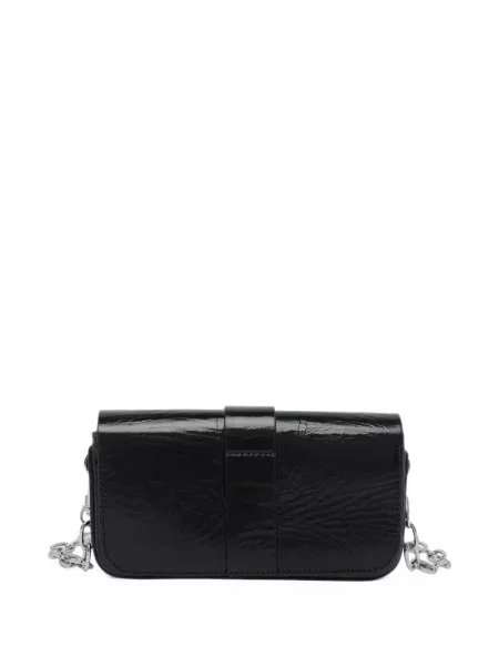 Кожено презрамки колие Zadig&voltaire черно