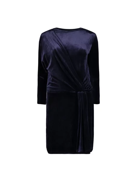 Sukienka mini Alberta Ferretti niebieska