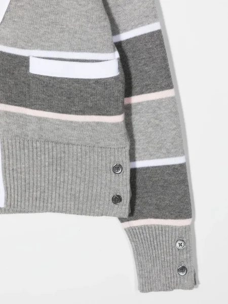 Kardigan dziecięcy Thom Browne szary