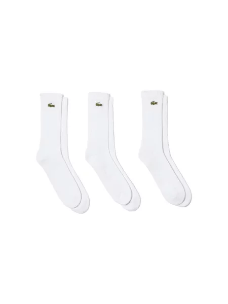 Zoknik LACOSTE Socks White fehér