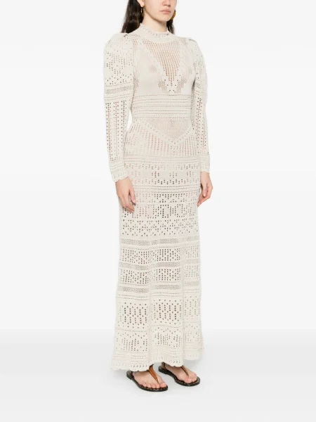 Rochie maxi Isabel Marant tricotate lungă de costum