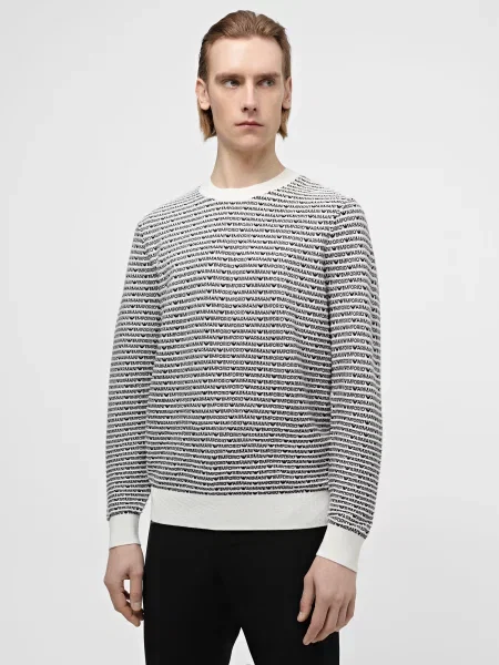 Emporio Armani Джемпер Вовна сірий