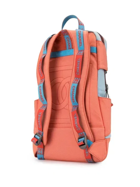 Sportovní batoh Chanel Pre-owned modrý
