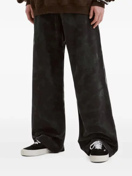 Pantaloni Erl de catifea cord maro