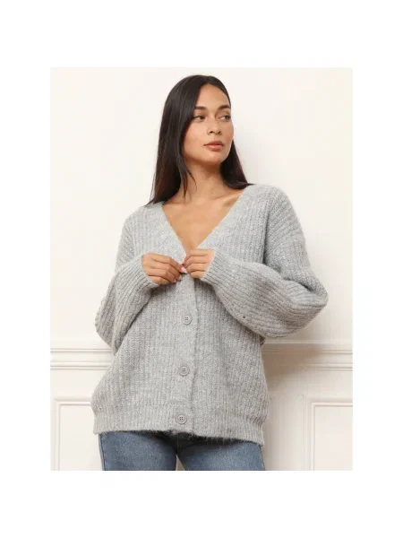 Pulover La Modeuse gri