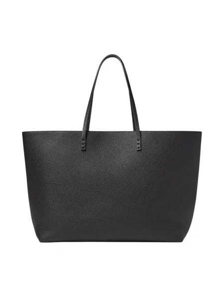 Shopperka Fendi skórzana czarna