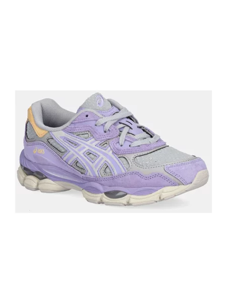 Sneakersy Asics Gel-cumulus zamszowe fioletowe