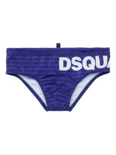 Kąpielówki dziecięce Dsquared2 niebieskie