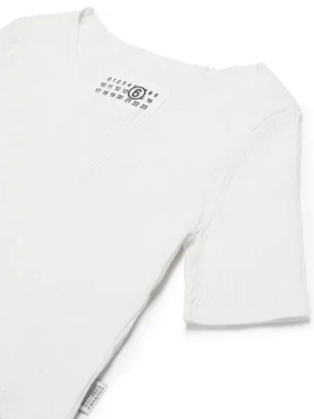 Koszula dziecięca Mm6 Maison Margiela biała