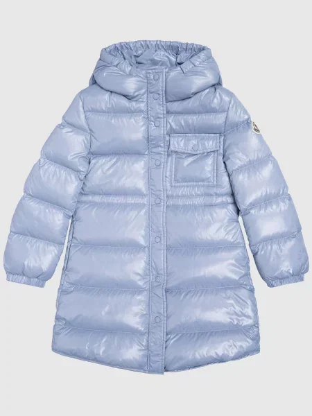 Детский пуховик Moncler Enfant голубой