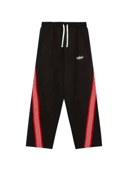 Pantaloni Barrow cu dungi alergare cu autograf negru