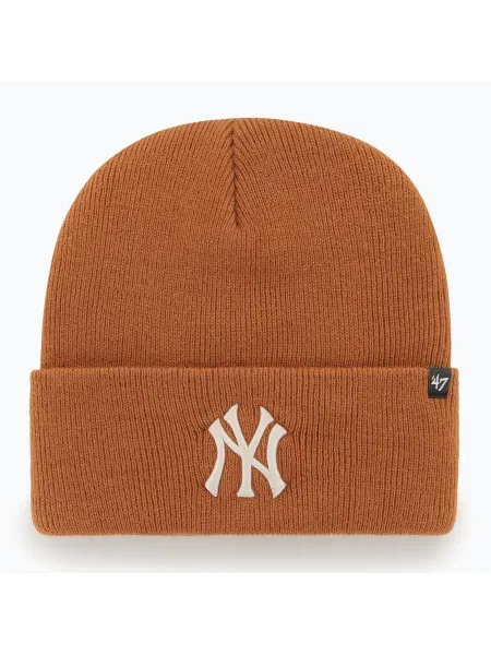 Téli sapka 47 Brand MLB New York Yankees Haymaker burnt orange. Méret: OS narancsszínű