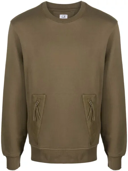 Hanorac crewneck C.p. Company verde