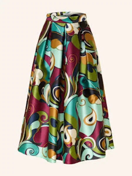 Lunatica Milano Spódnica Luna K blau granatowa