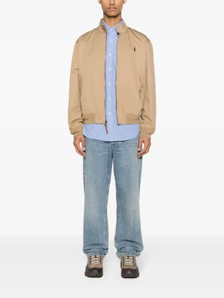 Ilgas pledinė polo marškinėliai Polo Ralph Lauren mėlyna