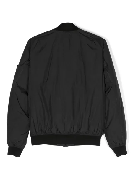 Kurtka bomber dziecięcy Stone Island czarny