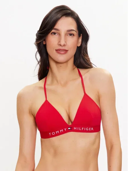 Tommy Hilfiger Bikini partea de sus roșu