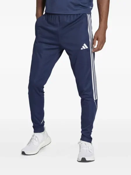 T-shirt w paski Adidas z wysoką talią do biegania w kwiatki zielony